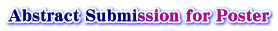 Abstract Submission for Poster
